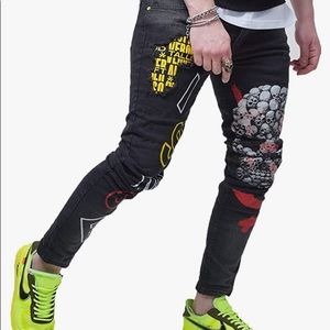 X WAY Men’s Pirate Jeans ..Size:34